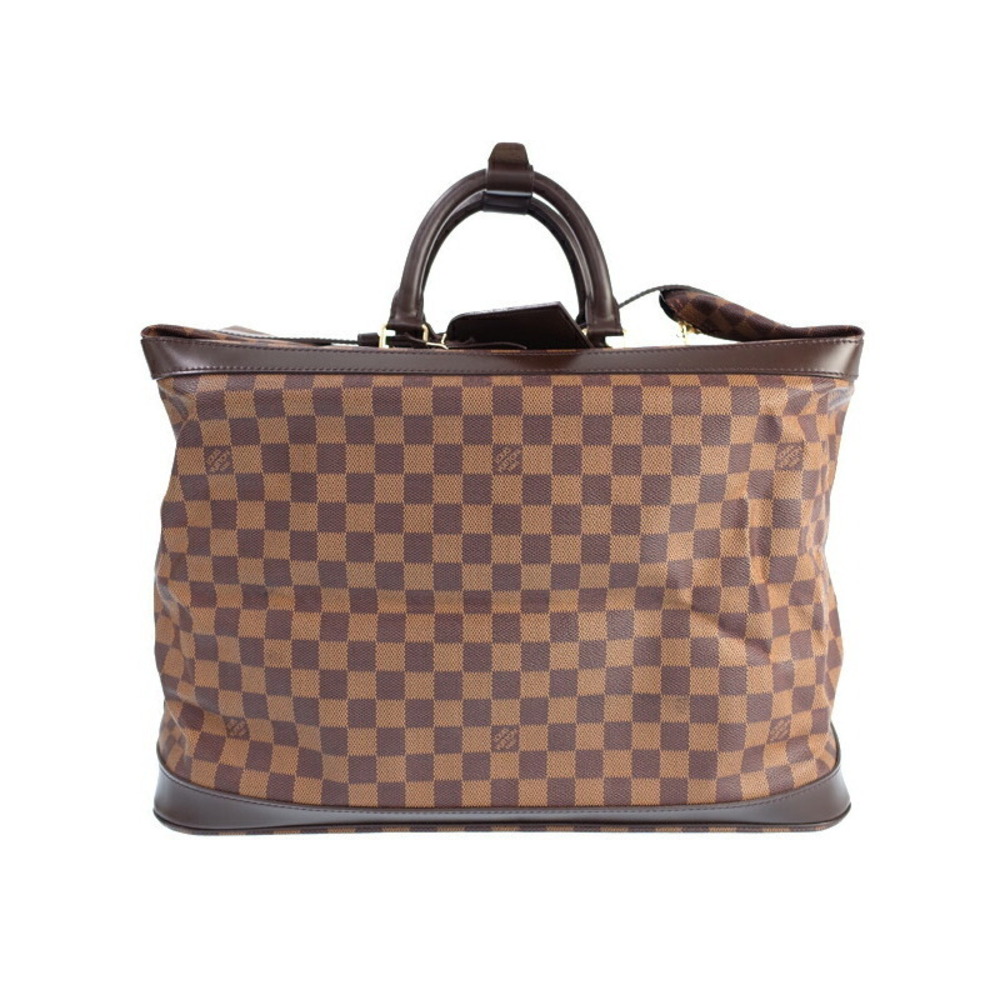 Louis Vuitton Damier Ebene Brown Grimoire Boston Bag